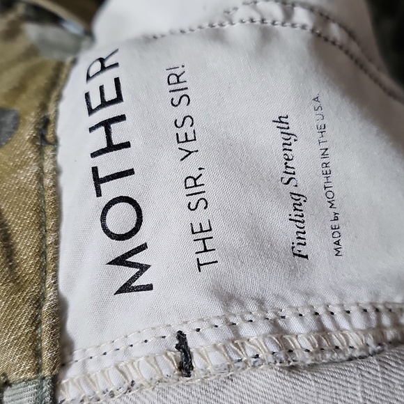 Mother Camouflage High Waist Cargo Pants Size 24 - Picture 4 of 9